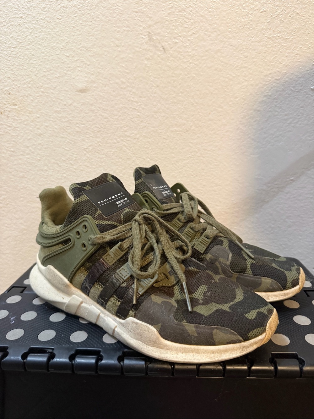 adidas Camouflage Equipment ADV Sneakers - Sz 7 MEN